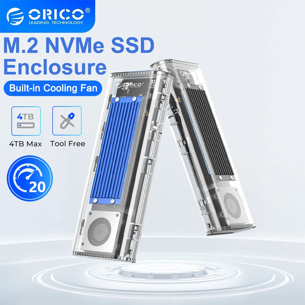 Thunderbolt 4 External Ssd 4Tb - ORICO 20 Gbit/s M.2 NVMe SSD-Gehäuse