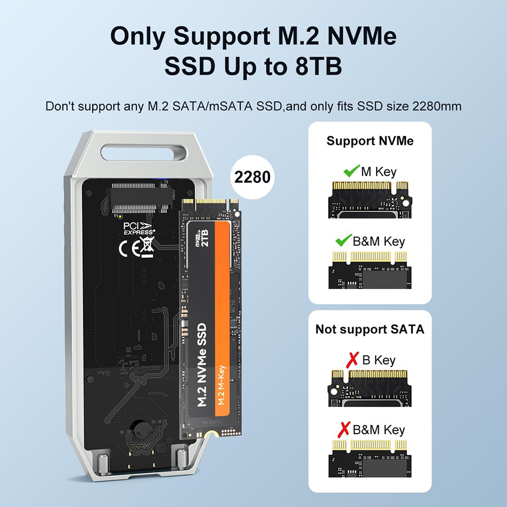 MAIWO USB4 M.2 SSD Hülle 40 Gb – 8Tb M2 Nvme Ssd Bewertung und Preis