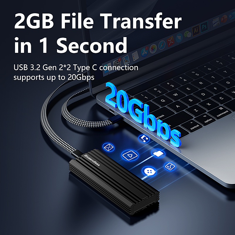 BLUEENDLESS 20Gbps M.2 PCIE NV – 8Tb M2 Nvme Ssd Bewertung und Preis