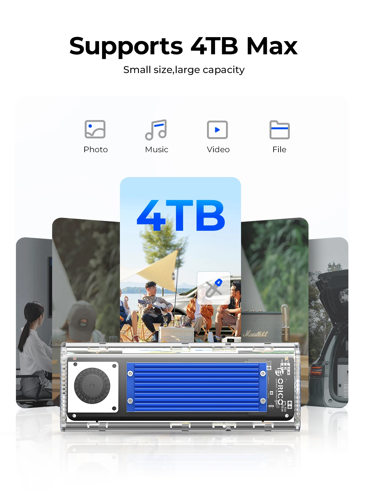ORICO 20 Gbit/s M.2 NVMe SSD-G – Thunderbolt 4 External Ssd 4Tb Bewertung und Preis